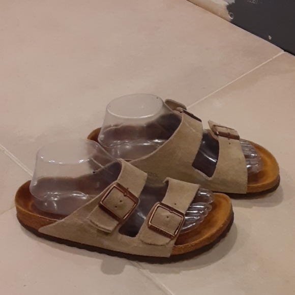 Birkenstock Shoes - Birkenstock suede sandals